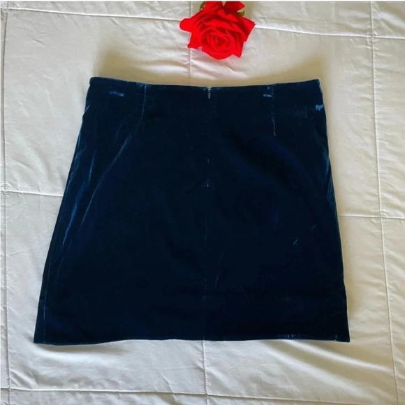 10 Crosby Derek Lam velour drape mini skirt - Picture 11 of 13